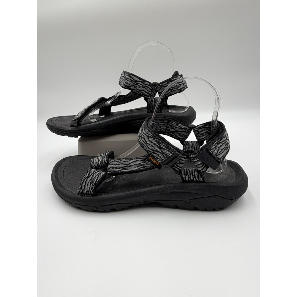Teva Hurricane XLT2 Sandals Black Grey Wave Mens 10 1019234